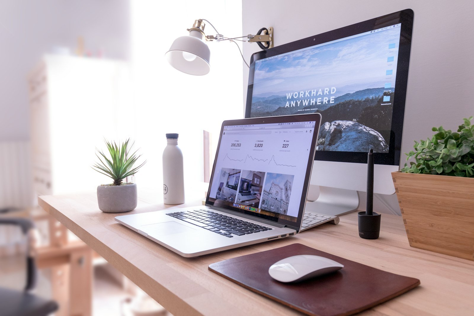 Work From Home Desk Setup