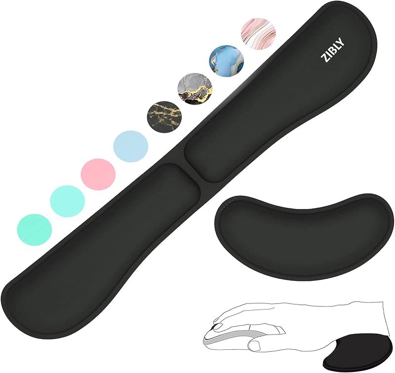 GIZGA Memory-Foam Keyboard Wrist Rest
