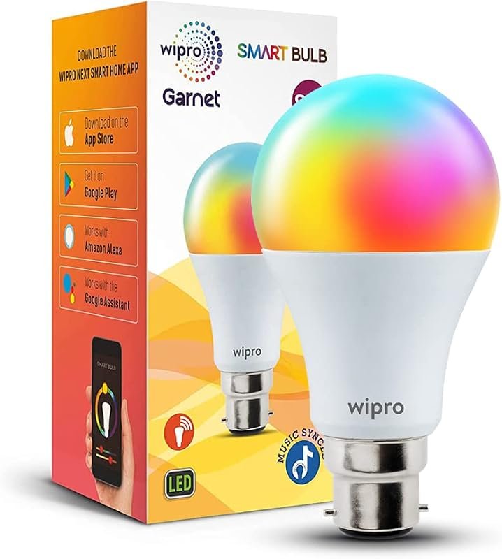 Wipro Smart LED Bulb (Colour Changing)