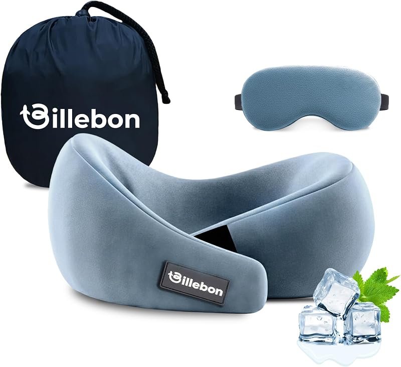 Wecool Memory Foam Travel Neck Pillow