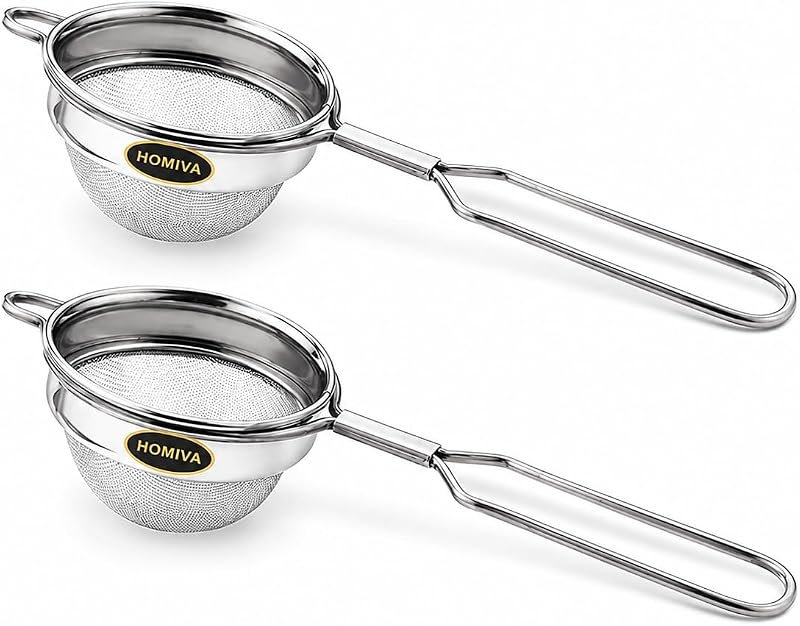 Everyday Stainless Steel Tea Strainer Set