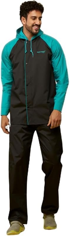 Duckback Raincoat and Pant Set for Bikers